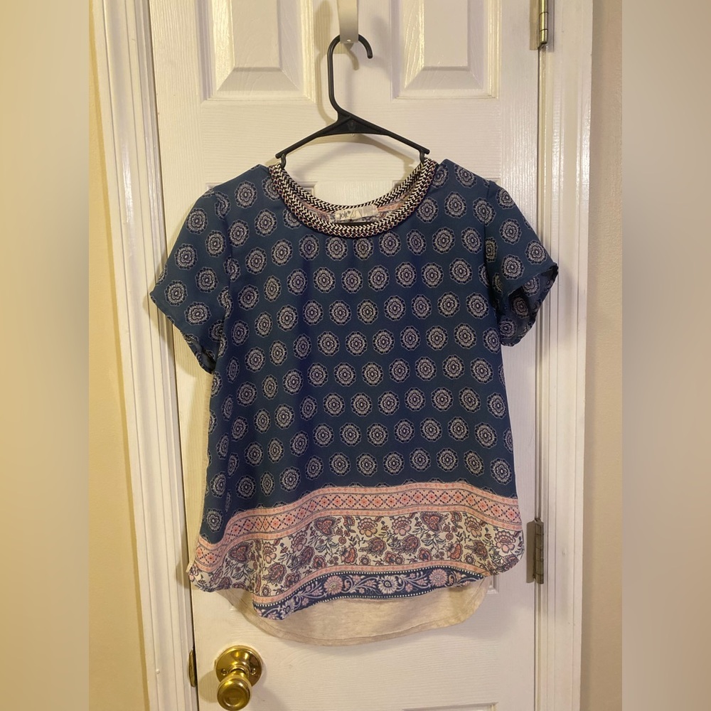 colorful blouse